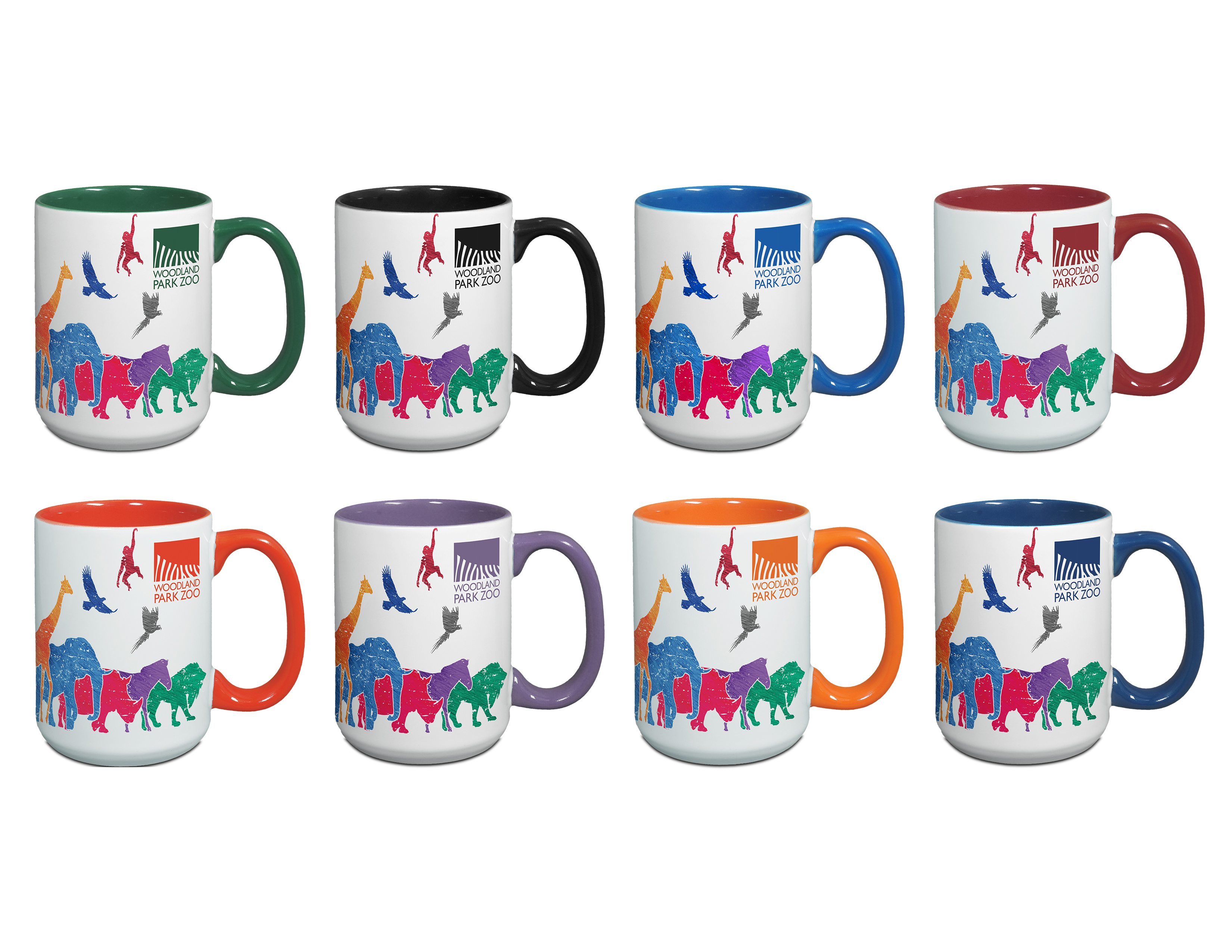 15 Oz. Mighty Two-Tone Mug w/C Shaped Handle - Xpres LLC